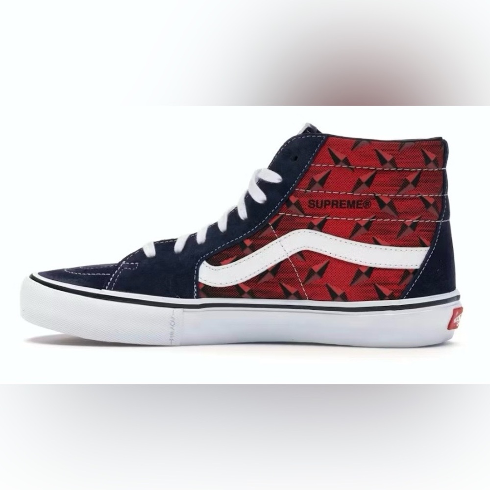 Supreme x Vans Sk8-Hi Diamond Plate - Picture 2 of 4